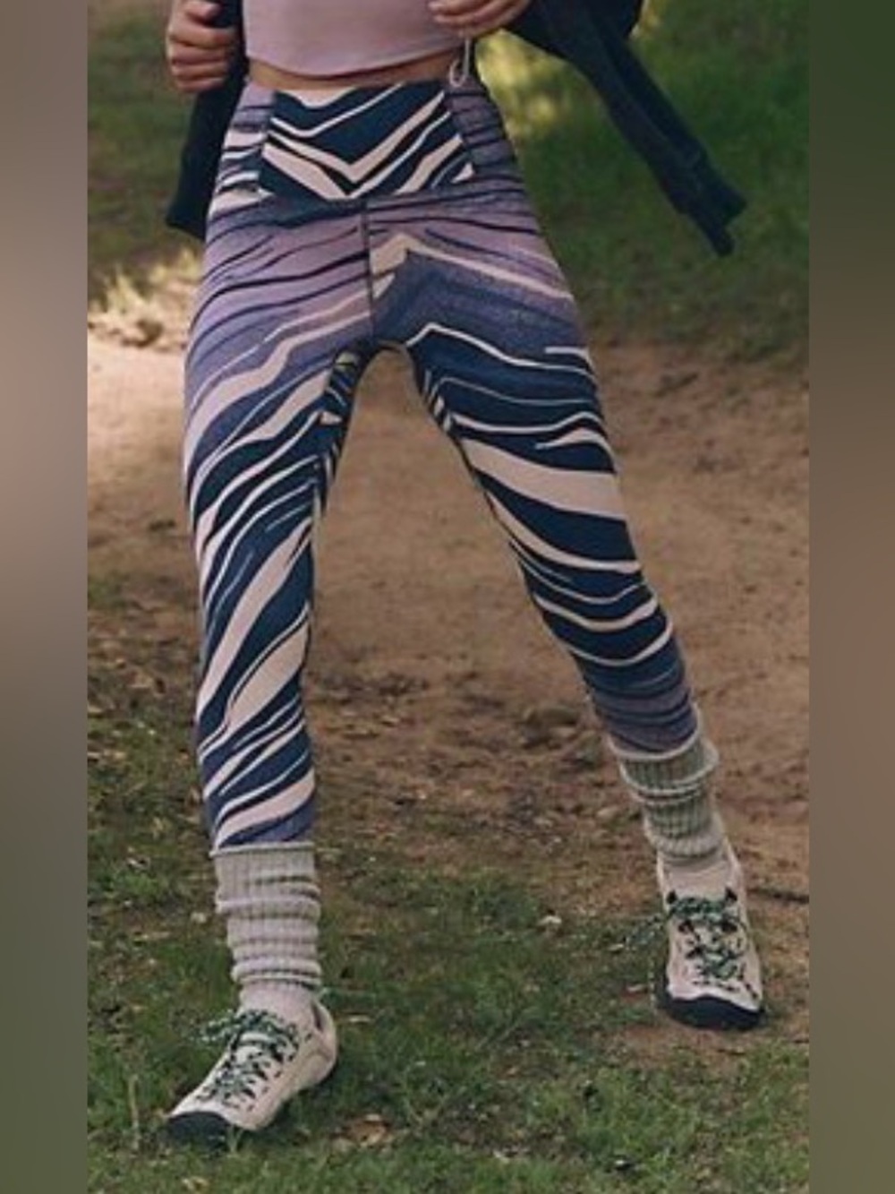 Free People Movement Never Better 7/8 Printed Leggings